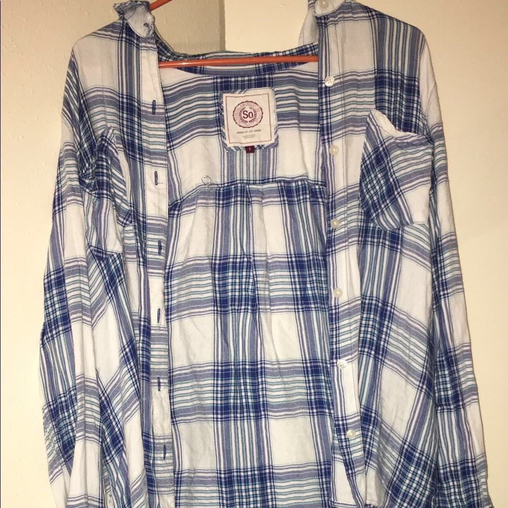 Paid button down shirt